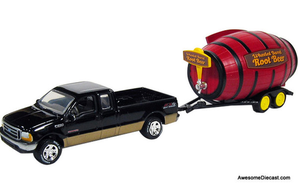 Johnny Lightning 1:64 2003 Ford F-250 4x4 Super Cab w/Barrel Concession