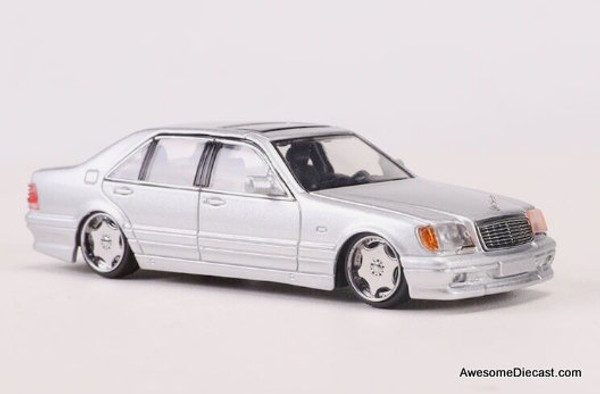 Street Weapon 1:64 Mercedes Benz W140, Silver