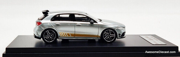 XT Model 1:64 Mercedes Benz AMG A45, Metallic Gray