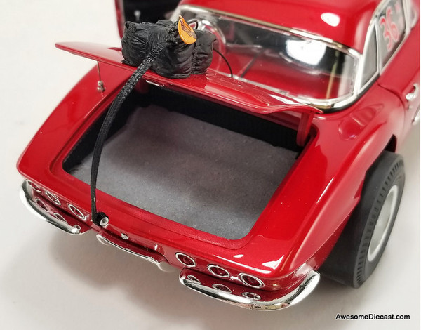 ACME 1:18 1961 Chevrolet Corvette Gasser #36 Original Mazmanian