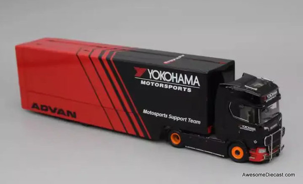 Star Model 1:64 Scania S730 V8 Car Carrier: Advan Livery