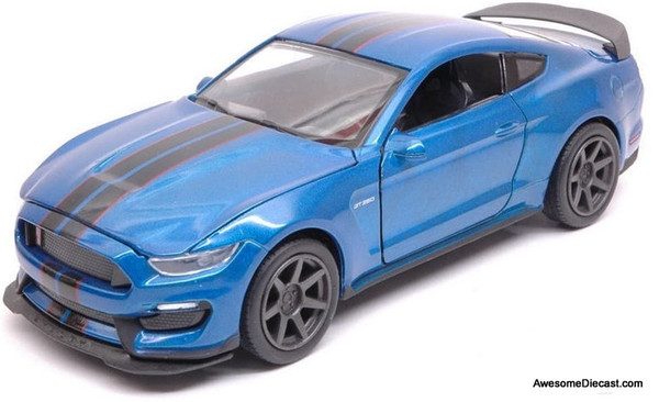 New Ray 1:24 Ford Shelby GT350R, Metallic Blue