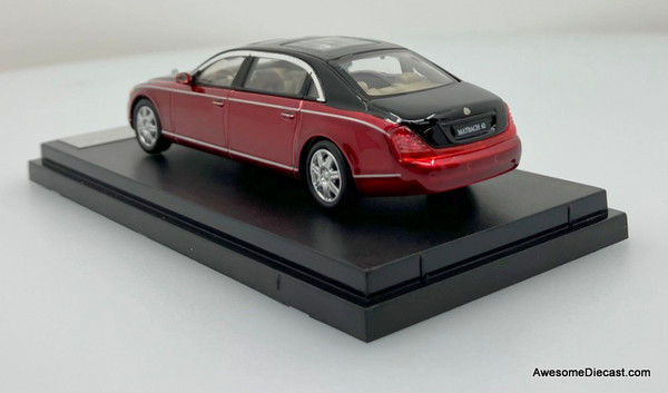 Stance Hunters 1:64 Mercedes Benz Maybach 62, Red/Silver