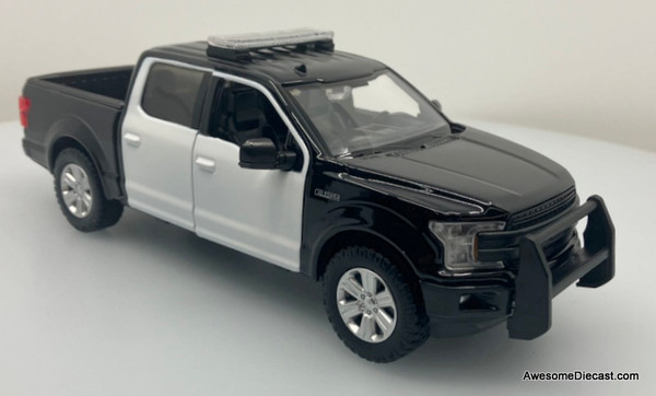 Motor Max 1:24 2019 Ford F-150 Lariat Crew Cab: Police Responder