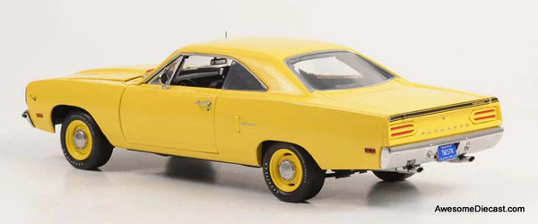 GMP 1:18 1970 Plymouth Road Runner, Lemon Twist