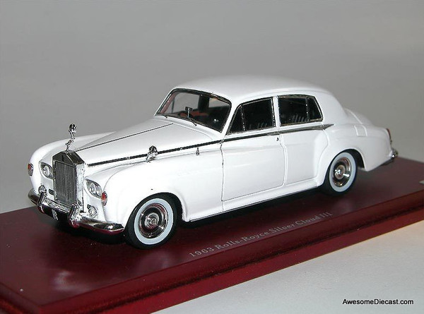 TSM Model 1:43 1963 Rolls Royce Silver Cloud 111, White