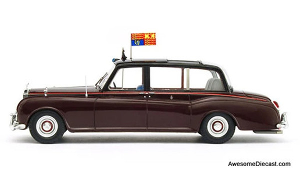 TSM Model 1:43 1960 Rolls Royce Phantom V Canberra: HM The Queen