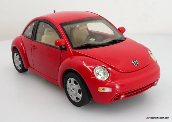 Franklin Mint 1:24 1998 Volkswagen Beetle, Red
