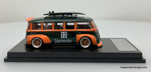 4R-255 Lang Feng 1/64 フォルクスワーゲンT1 Kombi Lang Feng Model 1:64 Volkswagen T1 Kombi: Jagermeister