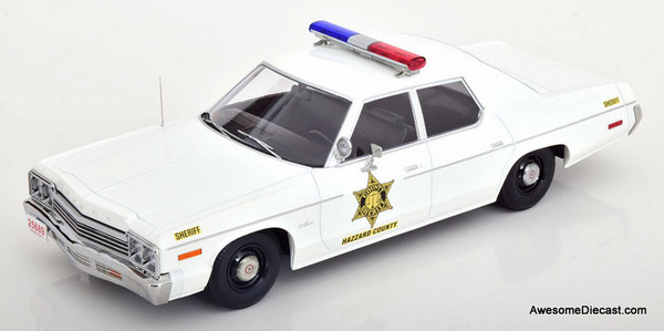 KK Scale 1:18 1974 Dodge Monaco: Hazzard County Police Sheriff