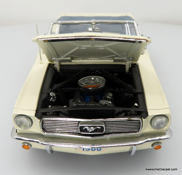 Franklin Mint 1:24 1966 Ford Mustang Convertible