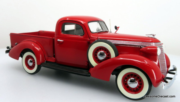 Danbury Mint 1:24 1937 Studebaker Pick-Up Truck, Red