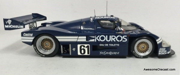 RARE!! Exoto 1:18 1987 Sauber-Mercedes C9 #61 “Kouros'': 1000km of Spa