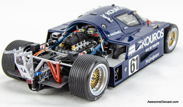 RARE!! Exoto 1:18 1987 Sauber-Mercedes C9 #61 “Kouros'': 1000km of Spa RARE!! Exoto 1:18 1987 Sauber-Mercedes C9 #61 “Kouros'': 1000km of Spa