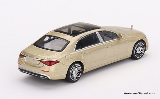 Mini GT 1:64 Mercedes-Maybach S680, Champagne Metallic (Mijo