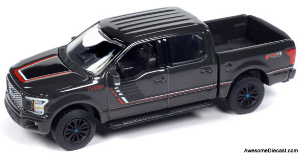 Auto World 1:64 2020 Ford F-150 Lariat, Lead Foot Gray