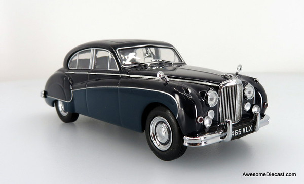 Oxford 1:43 1956 Jaguar MKVIII  Black/Blue