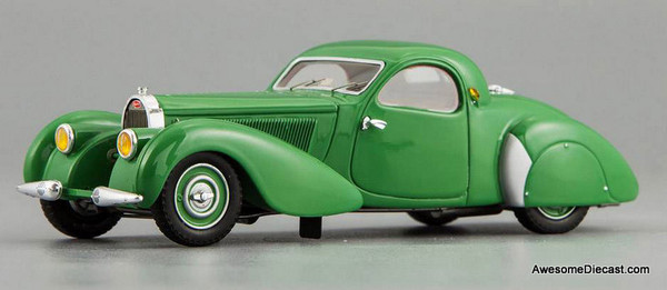 Minichamps 1:43 1939 Bugatti Type 57C Coupe, Green (Mullin