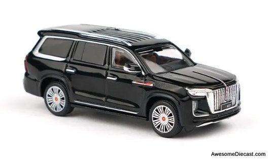 Xcar 1:64 Hongqi LS7 SUV, Black