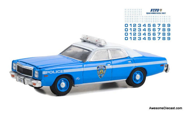 Greenlight 1:64 1977 Plymouth Fury: NYPD