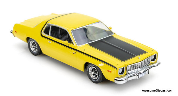 IXO 1:43 1975 Plymouth Fury Roadrunner, Yellow/Black