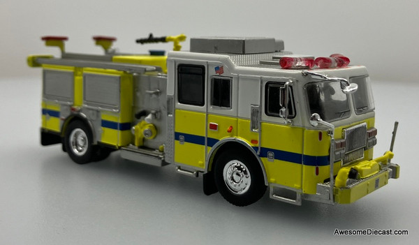PCX87 1:87 Seagrave Marauder 11 Fire Truck, Yellow/White