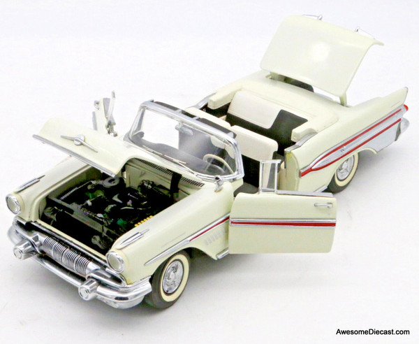 Franklin Mint 1:24 1957 Pontiac Bonneville Convertible