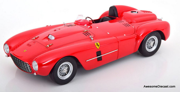 KK Scale 1:18 1954 Ferrari 375 Plus, Red
