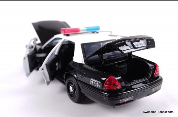 Greenlight 1:18 2001 Ford Crown Victoria: LAPD (Drive The Movie)