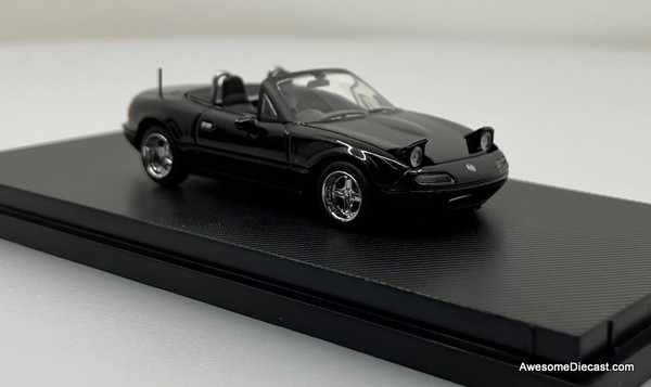 Micro Turbo 1:64 Mazda MX-5, Metallic Black