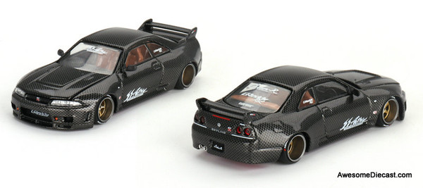 Mini GT 1:64 Nissan Skyline GT-R (R33) - Activ Carbon R by Kaido House