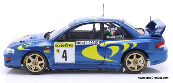 ミニカー SOLIDO1/18Subaru Impreza Monte-Carlo1995 Subaru Impreza S5 WRC99 22B - Rallye Monte carlo - 1999