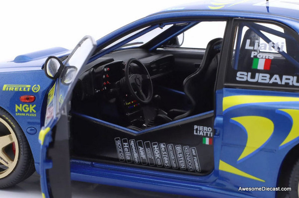 1997 Subaru Impreza S5 WRC - #4 Monte Carlo Rally - 1:18