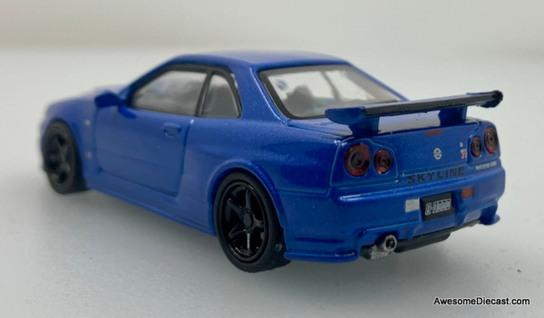 Schuco 1:64 Nissan NISMO R34 GT-R Z-tune, Metallic Blue