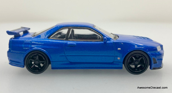 Schuco 1:64 Nissan NISMO R34 GT-R Z-tune, Metallic Blue