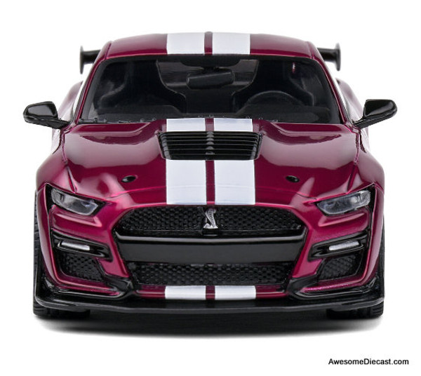Solido 1:43 2020 Ford Mustang Shelby GT500, Metallic Candy