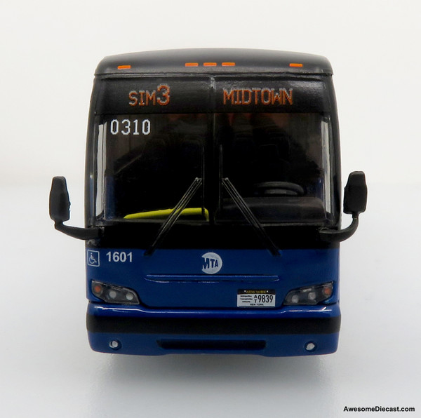 Prevost X3-45 Commuter Coach - MTA New York City (Blue/Yellow) 1