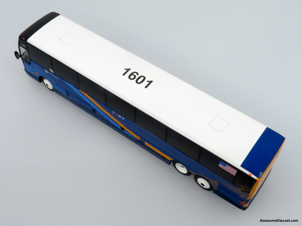 Prevost X3-45 Commuter Coach - MTA New York City (Blue/Yellow) 1