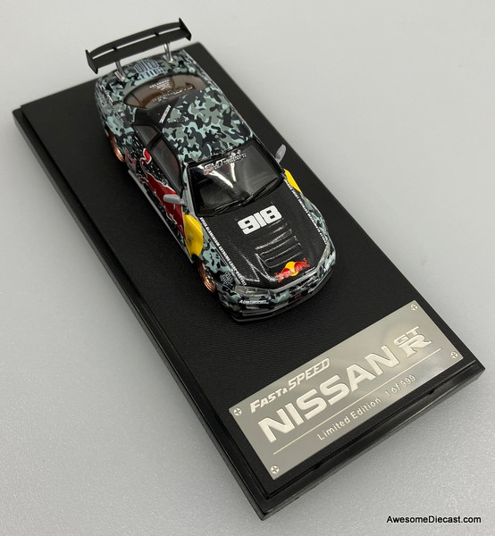 1/64 FS 日産 スカイライン GTR R34 Redbull (LTD) FAST&SPEED 1/64 NISSAN SKYLINE GT-R(R34) Red Bull Livery