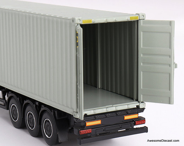 MINI GT Actros UPS　海上コンテナトレーラー1/64　最終値下げ Mini GT 1:64 Mercedes-Benz Actros w/ 40 Ft Container 