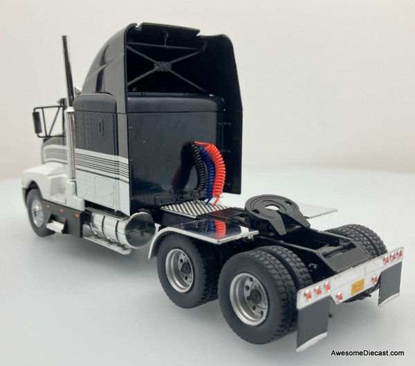イクソ ixo MODELS 1/43 TRUCK series-D 1986 Kenworth T600A Sleeper Tractor, Black/White 1:43