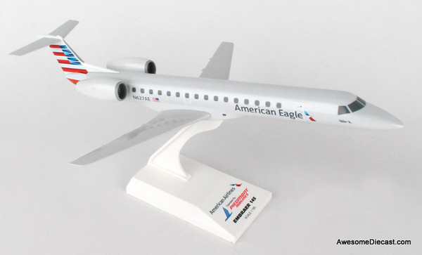 Embraer ERJ 145 American Eagle (Reg #N627AE) 1:100 ABS Plastic Model Plane by Sky Marks