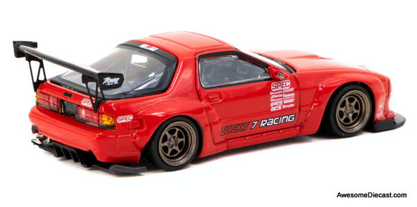 Mazda RX-7 FC3S Pandem, Red 1:64 Diecast Model Car by Tarmac Works