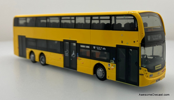 Alexander Dennis Enviro 500, Yellow: Anniversary Model 40 Years Rietze 1:87 ABS Plastic by Rietze