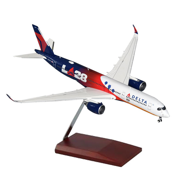 Airbus A350 - Delta Air Lines LA2028 Team USA (Red/White/Blue) 1:200 Diecast Model Airplane by Gemini Jets