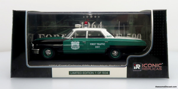 1964 Ford Galaxie 500 Police Car: New York Police Department