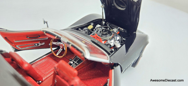 1968 Corvette Convertible 40th Anniversary - Tuxedo Black 1:24