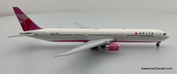 Boeing 767-400ER: Delta Airlines (Reg #N845MH) Evelyn H Lauder