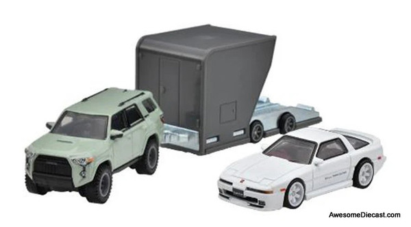 Hot Wheels Premium 2018 Toyota 4Runner & 1989 Toyota Supra 1:64 Diecast Model Vehicles by Hot Wheels