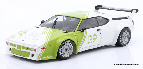 BMW M1 Procar #29 BMW ProCar Series Imola 1980 Riccardo Patrese 1:18 Diecast Model Car by WERK83